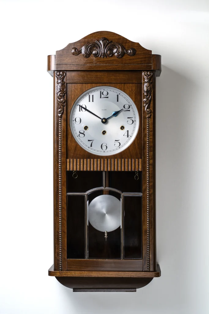 Horologist Johannesburg restoring vintage clock. Clock repair Johannesburg